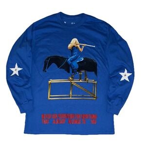 Beyonce American Requiem Long Sleeve M Cowboy Carter Tour 2025 Merch NEW